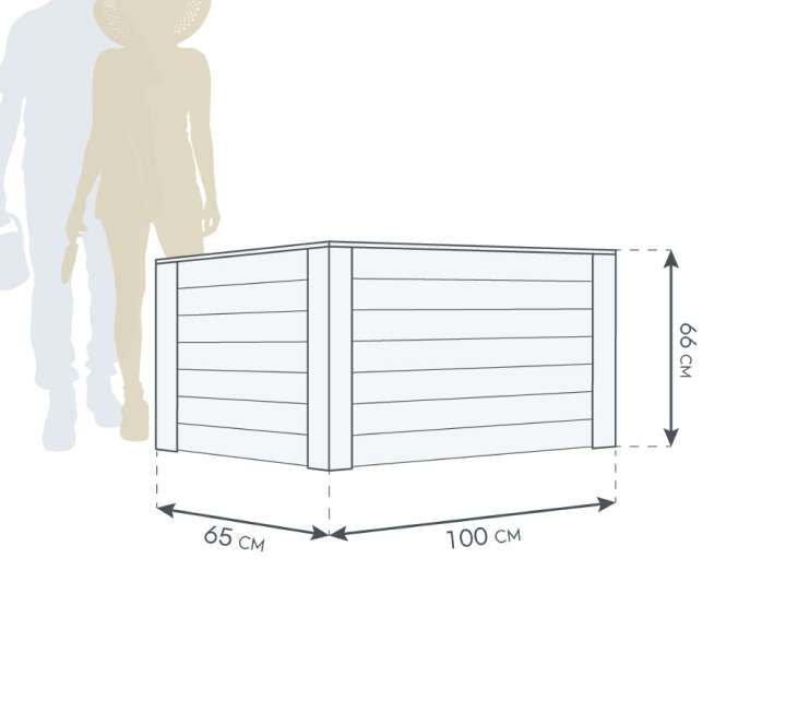 WESTMANN Hochbeet Klassik